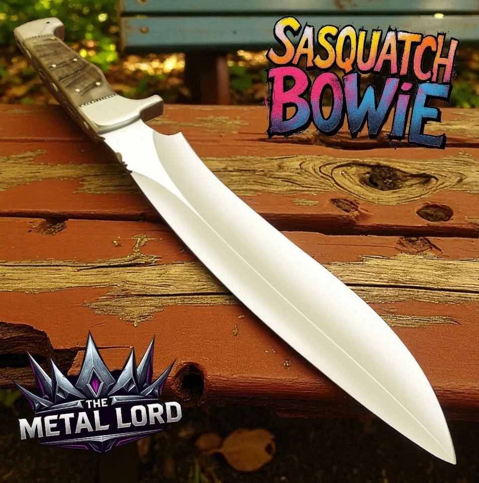 Sasquatch Survival Bowie, Hunting, Mountain Outdoor Knife - Best Gift For Him