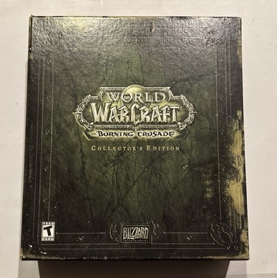 World of Warcraft: The Burning Crusade Collectors Edition PC 2007 Complete Set