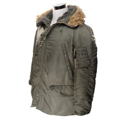 N-3Bジャケット 60s VINTAGE USAF N-3B N3B FLIGHT PARKA 1960S VIETNAM WAR SIZE MEDIUM