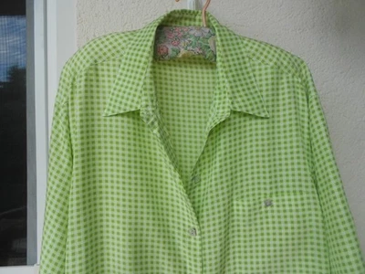 Ulla Popken Damenbluse  Gr. 56, 100% Seide,       Damenkleidung - Bild 1 von 4