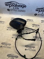 10-15 AUDI A1 8X 3 DOOR DRIVER SIDE WING MIRROR IN BLACK