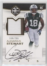 2017 Panini Limited Rookie 104/299 ArDarius Stewart #103 Patch Auto nd3