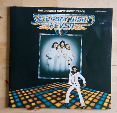 Saturday Night Fever-The Original Movie Sound Track 1977 2 LP's- RSO Vinyl VG+