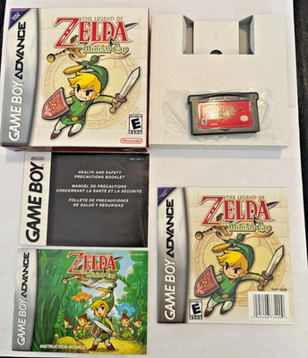 Legend of Zelda: The Minish Cap - Nintendo Game Boy Advance Complete CIB Tested