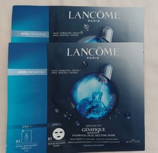 2 Lancome Advanced Genifique Hydrogel Dual Melting Sensitive Mask Sheet Masks
