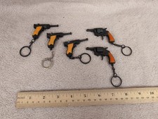 5 Keychain Tiny Handgun Replica Toy