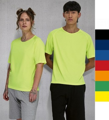 B&C Active T TG003 Damen Herren Sportbekleidung Kurzarm T-Shirt NEU