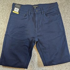 Banana Republic Men  s 32x32 5 Pocket Pant Straight Stretch Fabric Comfort Blue