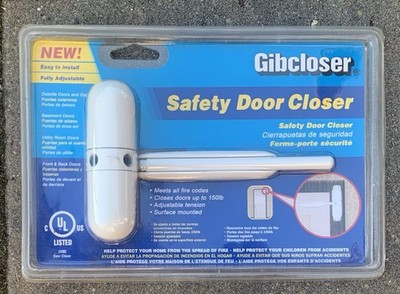Astra Gibcloser Safety Door Closer KC10HD White Brand New Sealed