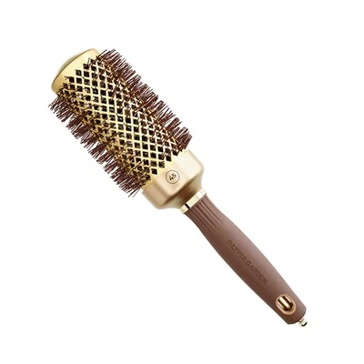 Keramik Rundbürste 45mm Olivia Garden Blowout Shine Wavy Bristles Gold - Bild 1 von 2