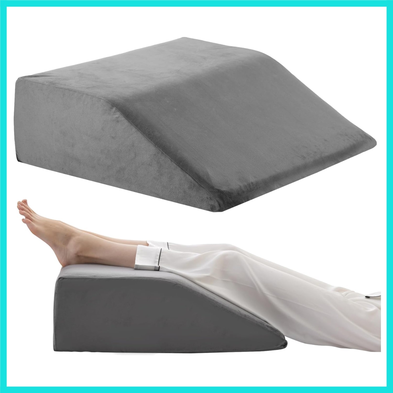 , Leg Pillows For Sleeping, Cooling Gel Memory Foam Top,...