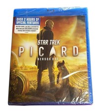 Star Trek: Picard Season One 1 Blu-ray, 2020 3-Disc New Sealed Patrick Stewart