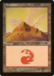 Mountain #346/350 Onslaught (2002) Magic: The Gathering