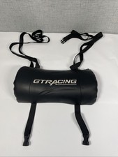 GTRacing - Gaming Chair - Back &  Arm/ Neck Support - Black w Straps Pre Owned