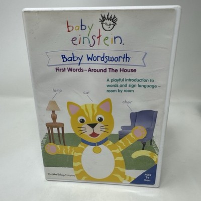 Disney Baby Einstein Baby Wordsworth: First Words - Around the House (2007, DVD)