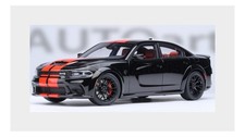 AUTOART 71754 DODGE - CHARGER HELLCAT REDEYE JAILBREAK COUPE 2023 - PITCH BLACK