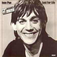 IGGY POP  DOUBLE ALBUM – THE IDIOT ET  LUST FOR LIFE  / NL 37776 1983
