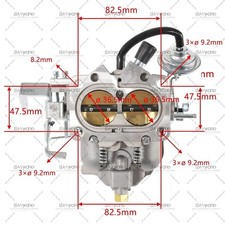 Carburetor Carter Type Bbd 2-barrel For 1966-1973 Dodge Plymouth 273-318 Engines Carburetor Carter Type Bbd 2-barrel For 1966-1973 Dodge Plymouth 273-318 Engines