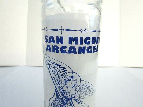Saint Michael The Archangel White Candle / Veladora San Miguel Arcangel Blanco - Bild 3 von 11
