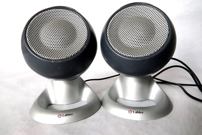 Retro Labtec Pulse 420 Computer Speakers