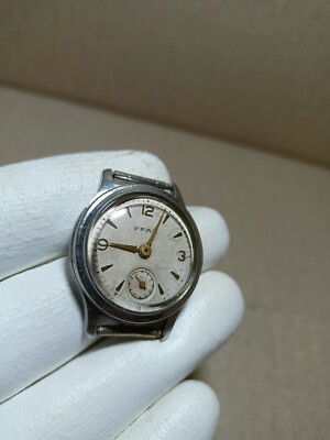 Vintage Soviet Watch Vostok Uran ChChZ 15 Jewels mechanical FOR REPAIR OR PARTS