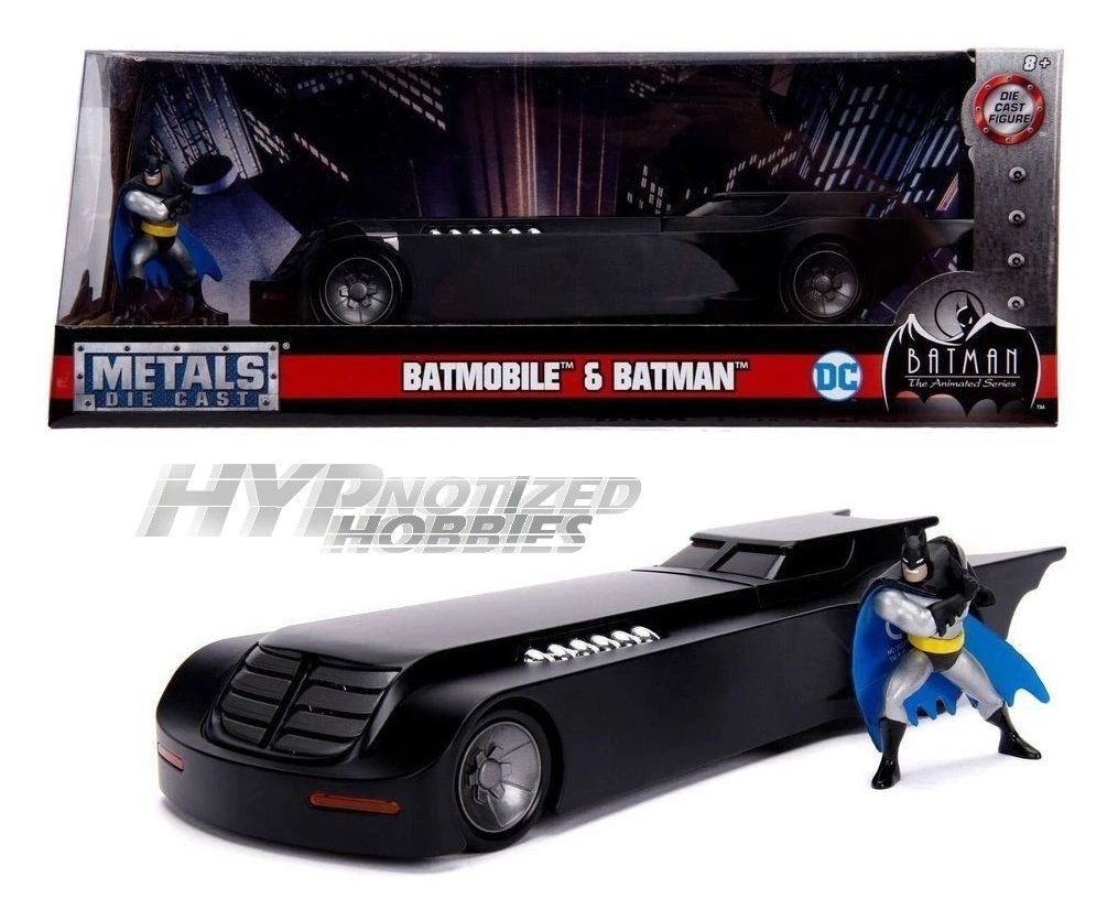 Jada Toys - Figurine Batman et Batmobile Metal DC Comics - Mangas