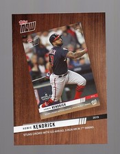  2020 Topps Series 2 Best of Topps Now #BTN2 Howie Kendrick - Nationals