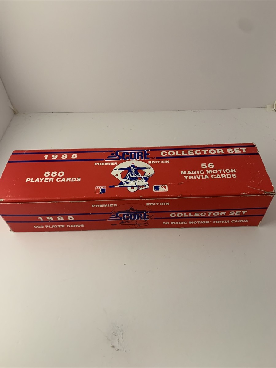 1988 Score Baseball Factory Not Sealed Set