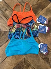 New 3 MotionWear Dance Sports Bra Child Large