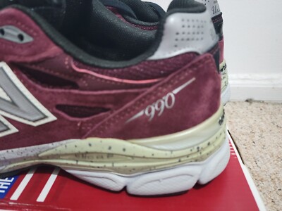 Size New Balance 990v3 Made In USA Burgundy for sale online