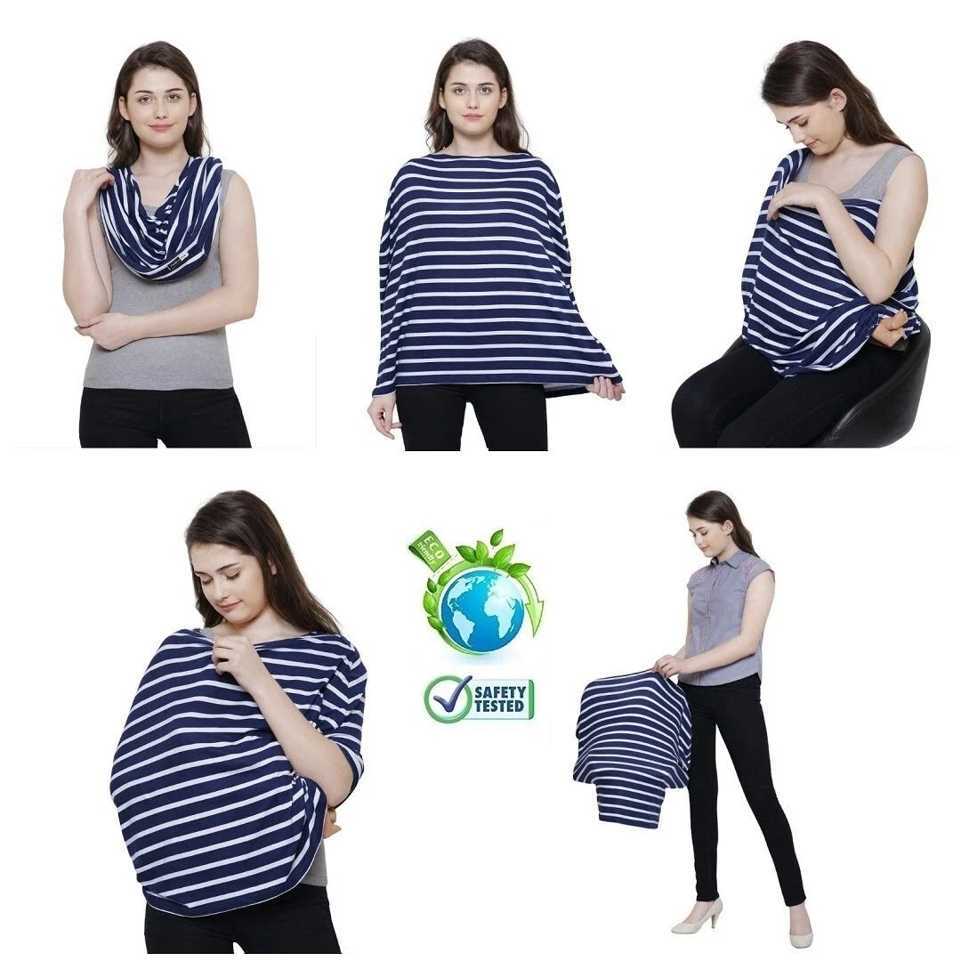 360° Premium Nursing cover for breastfeeding - Feeding apron for mom, stretchy
Opens in a new window
