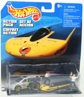 Hot Wheels Action Pack RACING W/ THE SUN SOLAR EAGLE III Rare