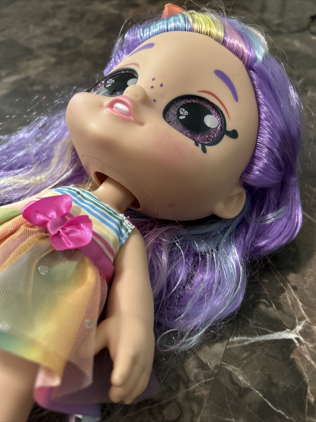 Kindi Kids Rainbow Kate Doll 10&rdquo; Original Outfit and Shoes - Preowned