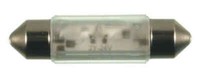 S+H Led Soffittenlampe 8X31Mm 24 Volt Ac/Dc Ultra-GrüN 1 Chip Mit BrüCkengleic