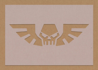 Warhammer 40k Imperialis Stencil Gaming A6 A5 A4 A3 Art Crafting Walls Floors | eBay