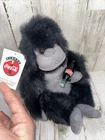Vtg 1996 Coca-Cola Plush Gorilla Ape Holding Soda Pop Collectible Stuffed Animal
