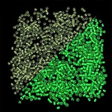 Glow In The Dark Round Glass SEED BEADS 2mm/3mm/4mm - Assorted Colors