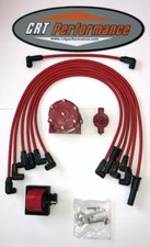 Gm Chevy 4.3l 262 V6 Tbi Ignition Tune Up Powerboost Kit - 48k Upgrade - Red