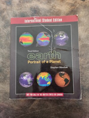 Earth: Portrait of a Planet by Stephen Marshak (Paperback, 2007) 3rd edition