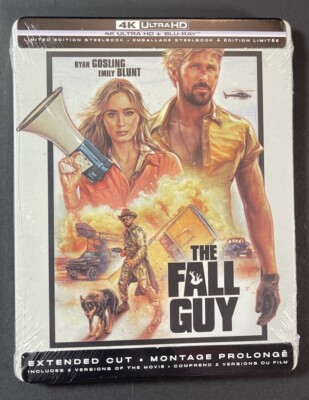 The Fall Guy [ Limited Edition STEELBOOK ] (4K Ultra HD + Blu-ray) NEW