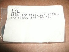 SPIRAX SARCO 56634 DISC FOR 1/2" TD52 3/4" TD52L TDS52L STEAM TRAP -15 AVAILABLE