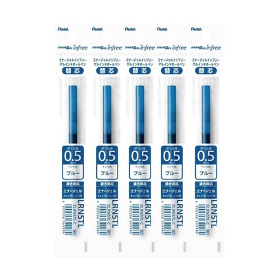 pentel energel 0.5 refill blue