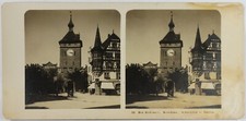 Deutschland Constance Bodensee Schnetztor, Foto Stereo Vintage Analog