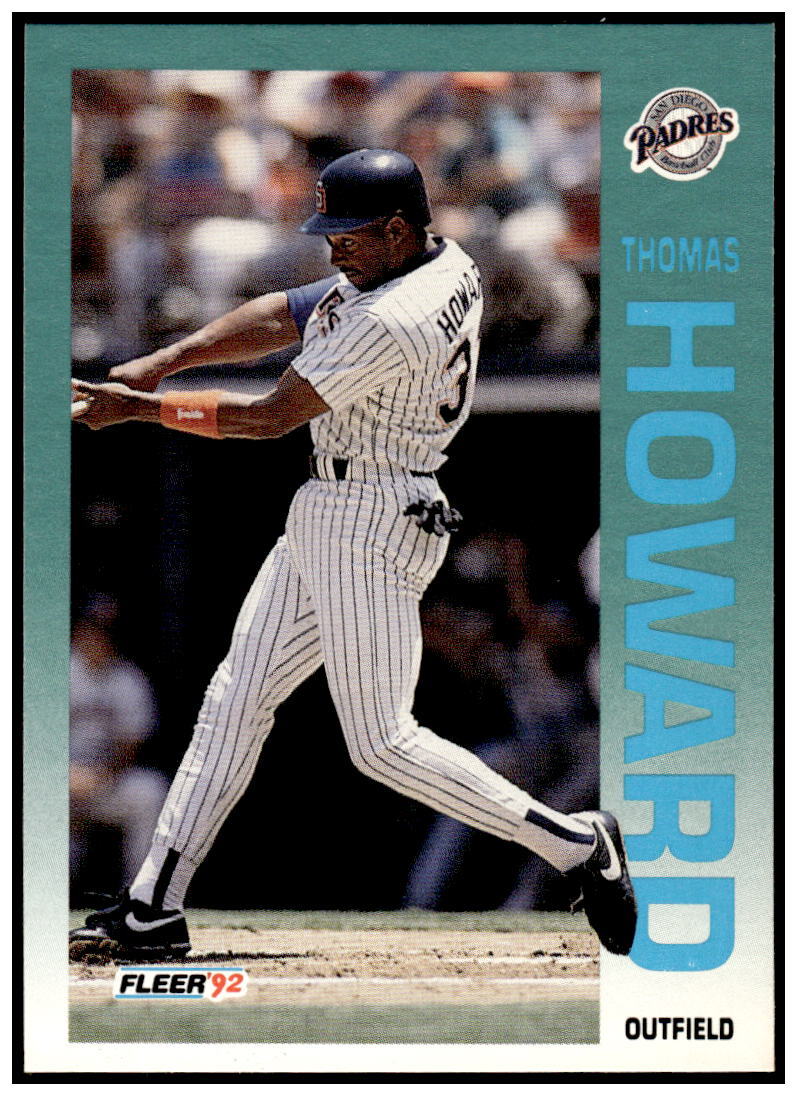 1992 Fleer #607 Thomas Howard NM