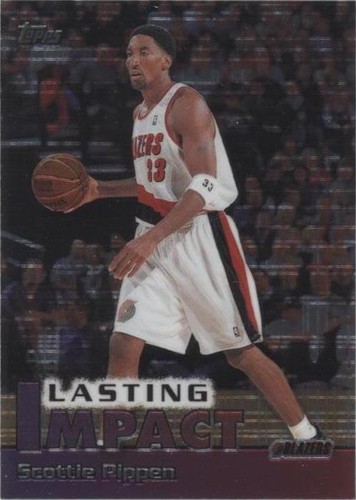 1999-00 Topps Stadium Club Scottie Pippen #SCC12 1999 NBA