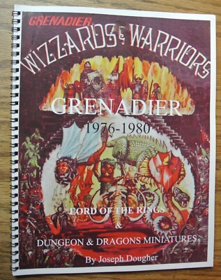 OSLOTRM #8 GRENADIER WIZZARDS & WARRIORS Illustrated book of 25mm figures 1st