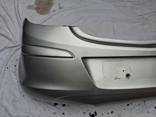 Vauxhall Corsa D Rear Bumper In Star Silver (Z157) GOOD CONDITION B159 - Picture 2 of 8