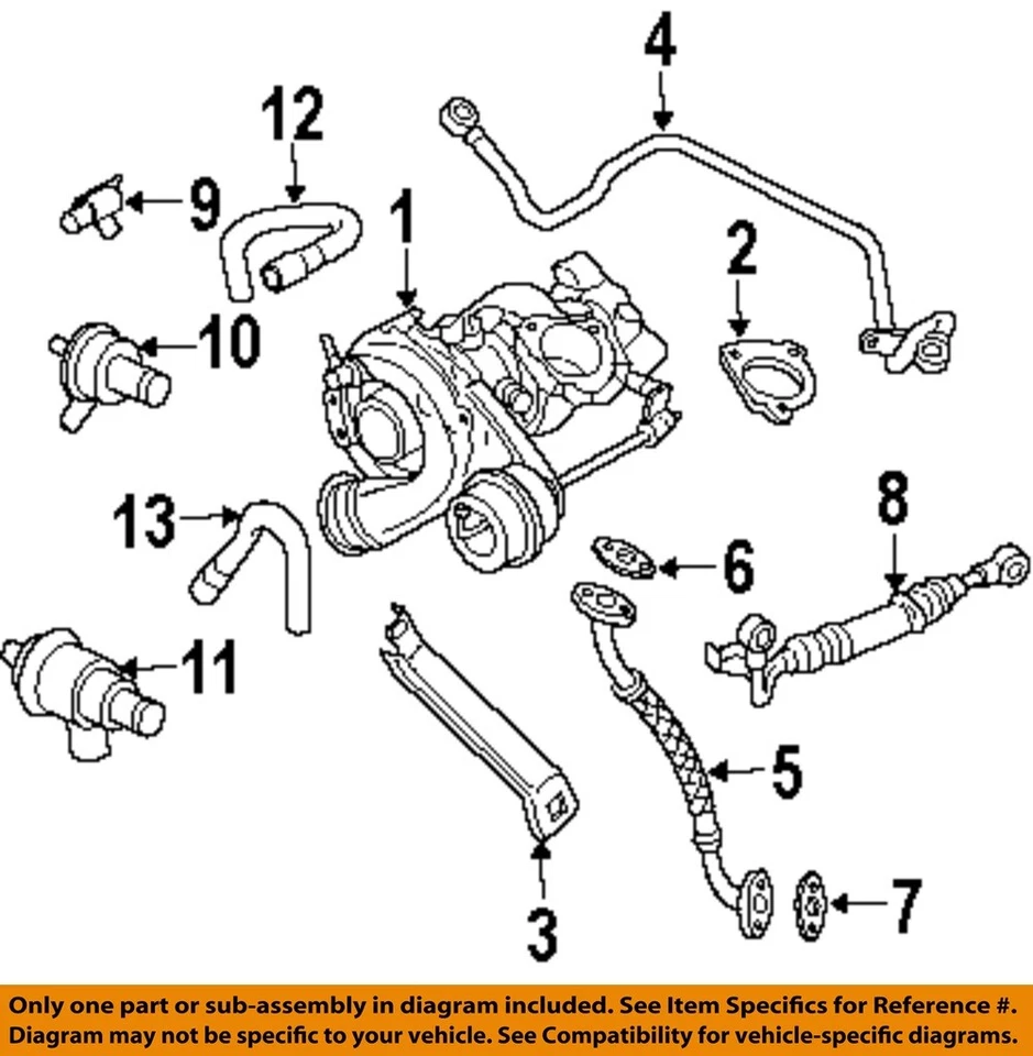Used Supercharger fits: 2000 Volkswagen Beetle 1.8L gasoline engine ID APH Grade - Imagem 3 de 4