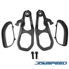 Heavy Duty Front Black Tow Hooks with Hardware For 2019 2020 2021 Ram 1500 DT