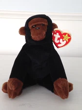 TY Beanie Baby Congo - The Gorilla - Retired - 1996 - PVC Pellets - NEW